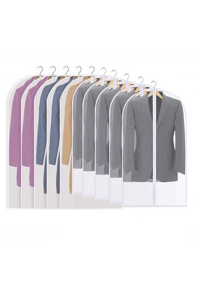 Other 3psc of transparent clothing suspension bags against water and dust