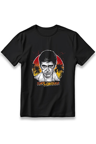 EZG Business Μπλουζάκι Tony Montana California Motif Unisex 100% Βαμβακερό άν...