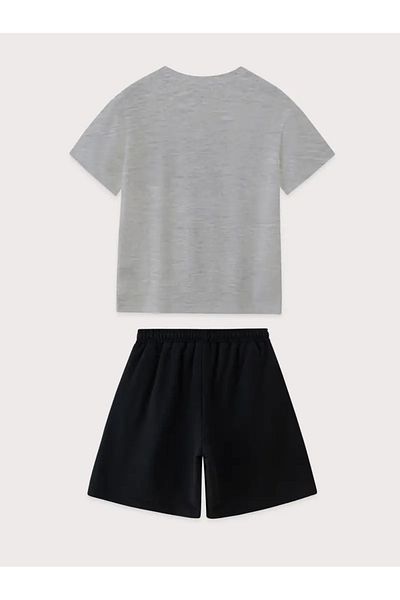 PENTHİLUS Comfortable Summer Gymnastics Outfits for Girls, Stylish Outdoor Sports Set Includes T-Shirt and Shorts