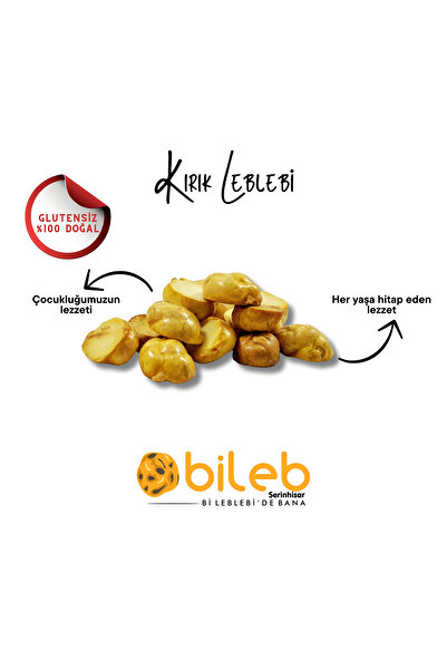 bileb serinhisar bi leblebi'de bana Leblebi Kırık 400 gr ( Çocukluğun Leblebisi ) Eko (TUZSUZ)