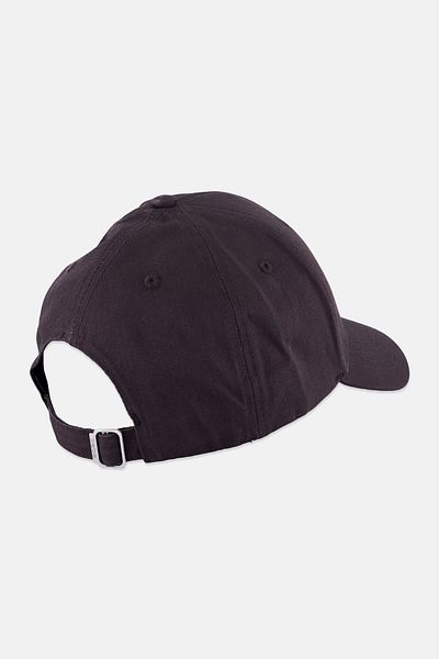Bebe Women Brand Logo Adjustable Cap, Charcoal Grey