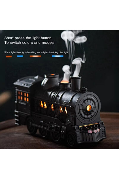 İMEXTECH Bilişim Burada Mini Tren Şekilli Işıklı & Uzaktan Kumandalı Ev Ofis Nemlendirici