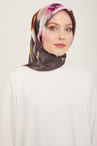 Armine DJ ΑΓΝΟ ΜΕΤΑΞΙ ΚΑΣΚΙΔΟ 9105D (SURA SILK) -51 - ΣΚΟΥΡΟ ΓΚΡΙ