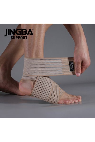 Choice Khaki 1PCS Professional Sports Strain Wraps Bandages Elastic Ankle Support Pad Protection Ankle Band
