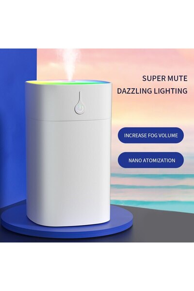 İMEXTECH Bilişim Burada Taşınabilir Mini LED Lamba & USB Bardak Nemlendirici Ultrasonik Aroma Yayıcı