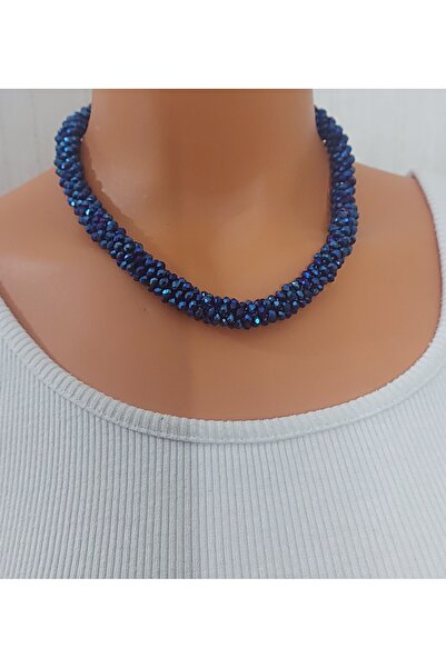 Nej Hapishane İşi Kristal Boncuk Kolye