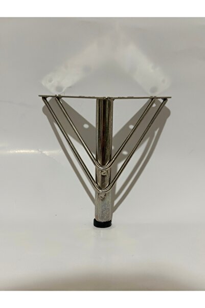 TEKSAN Metal Demir Koltuk Kanepe Ayağı 12Cm