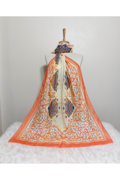 REMOMODA Şal din bumbac moale cu model