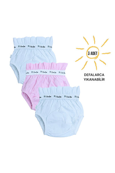 Algitsin O L A Yıkanabilir Alıştırma Külodu 3 Adet