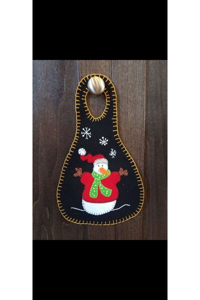 BFATASARIM KEÇEDEN KAPI KOLU SÜSÜ KARDAN ADAMLI