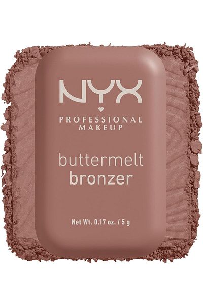 NYX Professional Makeup برونزر الزبدة المذابة بالكامل درجة لون All Buttad Up 02