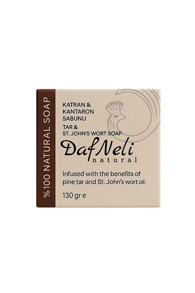 Dafneli Natural Tar & St. John's Wort Soap, 130 Gr