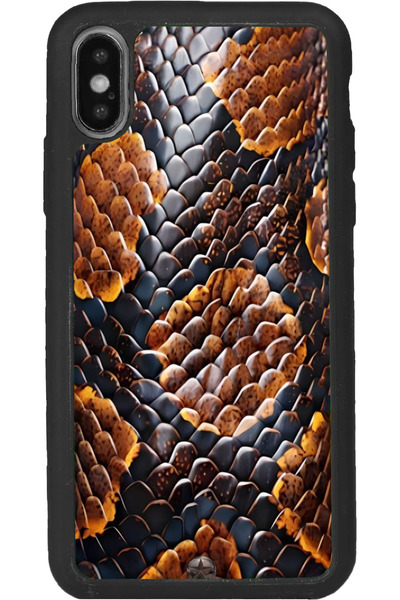 BGAKSESUAR Apple iPhone XS Max Matte Black Compatible Case Soft Silicone, Pro...