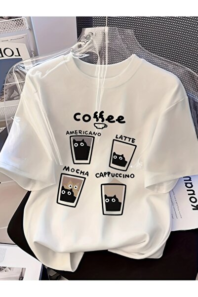 LOTS MODA Μοντέρνο και γοητευτικό γυναικείο κοντομάνικο μπλουζάκι με χαριτωμέ...