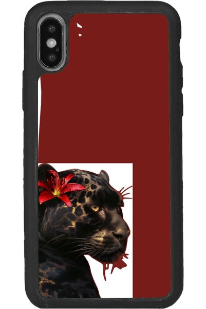 BGAKSESUAR iPhone XS Max Compatible Matte Black Compatible Case Soft Silicone...