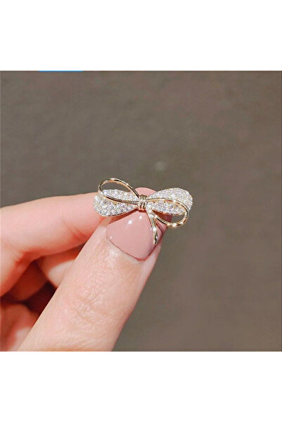 Choice BC23Y0000-1 دبابيس على شكل فيونكة مرصعة بأحجار الراين بالكامل للنساء ع...