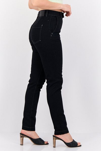 Esprit Women Slim Fit Plain Stretchable Jeans, Black