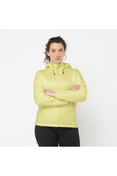 Salomon Outline HD Insul Kadın Outdoor Montu Sarı KADIN OUTDOOR CEKETİ LC2109200