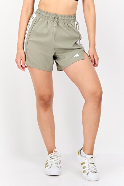 adidas شورت تدريب رياضي نسائي، اسمنتي