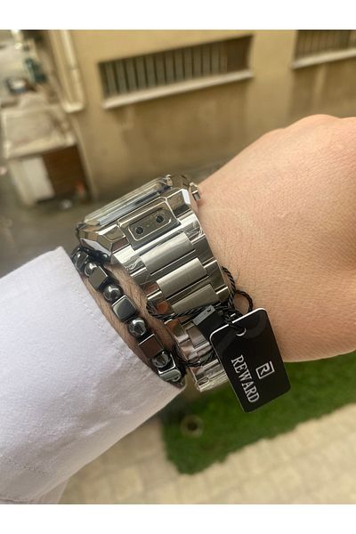 Reward Waterproof Men's wrist watch bracelet gift