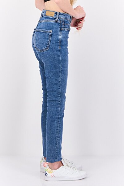 Esprit Women Skinny Fit Washed High Rise Stretchable Denim, Blue