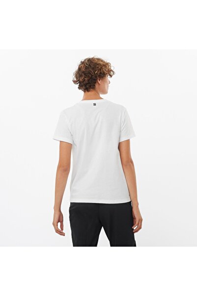 Salomon Logo Women's T-Shirt White Lc2217600