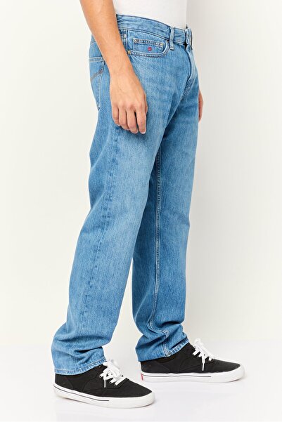 Esprit Men Straight Fit Wash Non Stretchable Denim, Blue