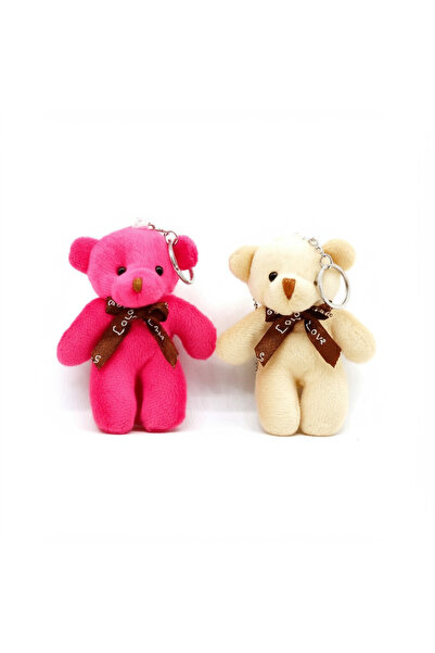 Srctech Μπρελόκ λούτρινο αρκουδάκι, διακοσμητικό τσάντας για δώρο, λούτρινο ρ...