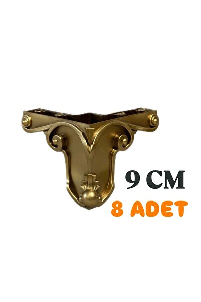 TEKSAN 9Cm Gold Renk Mobilya Ayağı