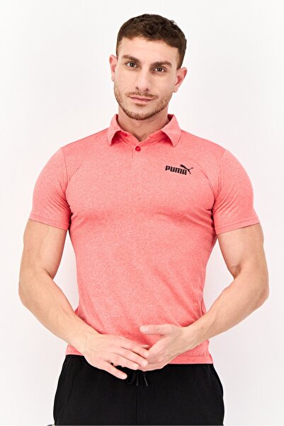 Puma Men Sportswear Fit Short Sleeve Outdoor Polo Shirt, Red