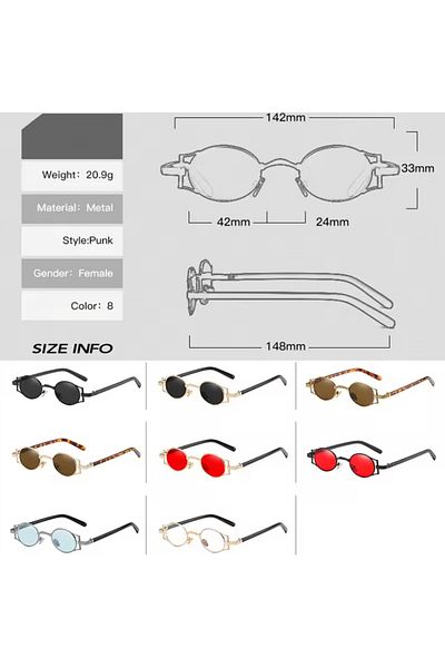 ROYALTY JEWELRY Lucette Sunglasses