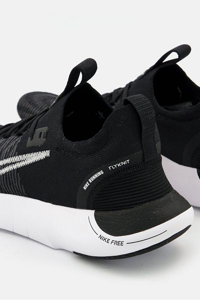 Nike Men Free Rn Fk Next Nature Lace Up Sports Shoes, Black