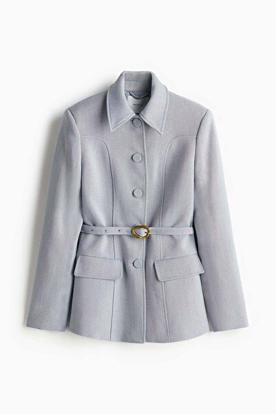 H&M Belted twill jacket