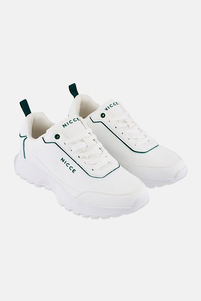 Nicce Men Vanto Training Lace Up Sport Shoes, White