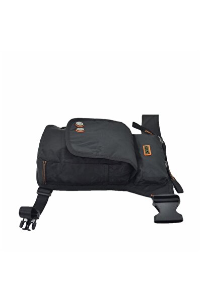 ÇÇS Waterproof Motosiklet Bel Bacak Çantası Siyah