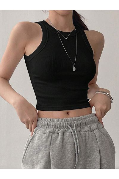 LAVDERUAR Fit Form Flexible Camisole Fabric Crop Tank Top