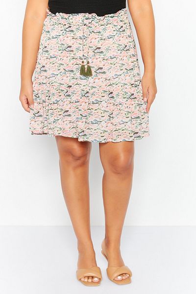 Scotch & Soda Women Allover Print Mini Skirt, Multicolor