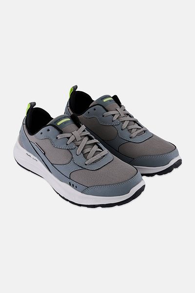 SKECHERS Men Equalizer 5,0 Cyner Lace Up Running Shoes, Grey