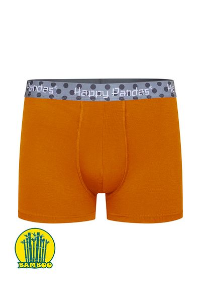 BRAINWEAR Ανδρικό Lycra Bamboo Digital Written Boxer - Δημιουργία Happy Panda