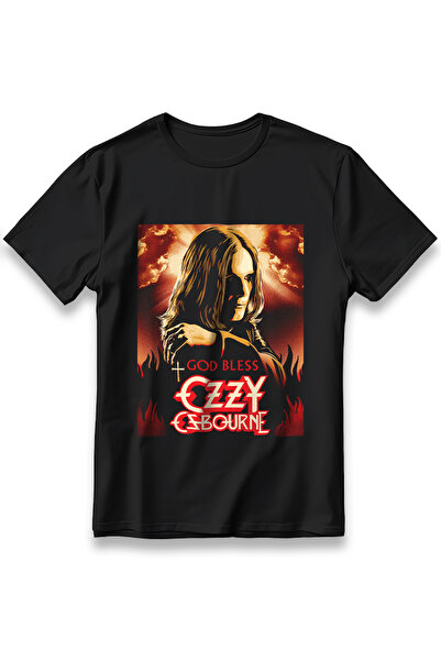EZG Business Ozzy Osbourne Bog blagoslovi rok majica unisex 100% pamuk standa...