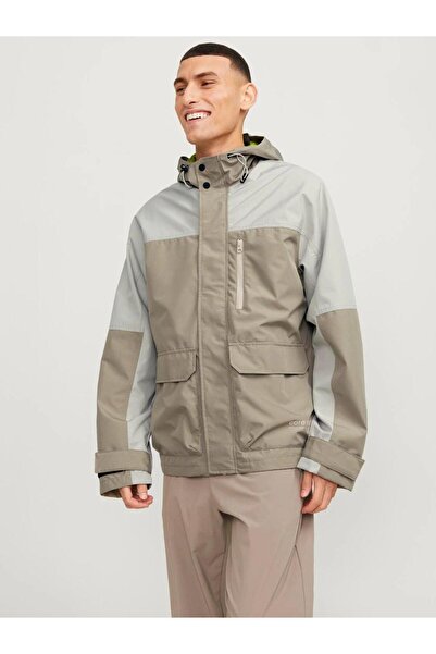 Jack & Jones 12253569 με κουκούλα ελαφρύ παλτό