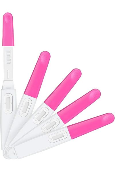Choice 5 Pregnancy Test Sticks - hCG Midstream Tests, Powered by Premom Ovulation, Over 99% Accurate, Hi...