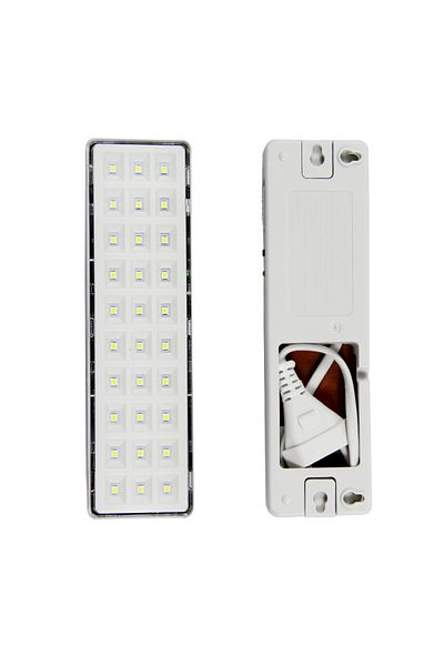 ENGRANVES 30LED-round plug Fire Fighting Light 30LED Emergency Light Fire Emergency Lighting Luminaire 2 Modes