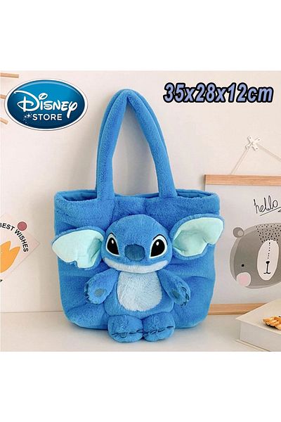 Choice Stitch bag 04 New Disney Plush Backpack Ins Japanese Blue Stitch Funny Cartoon Large-Capacity Studen