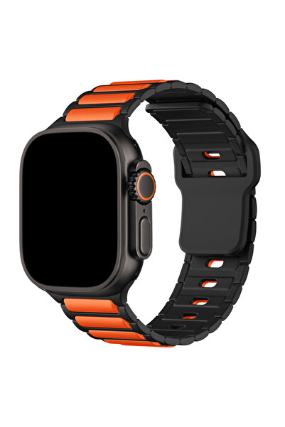 Choice S10-46 45 44 42 49mm SKU-05-Lampblack Silicone Strap for watch 10 band...