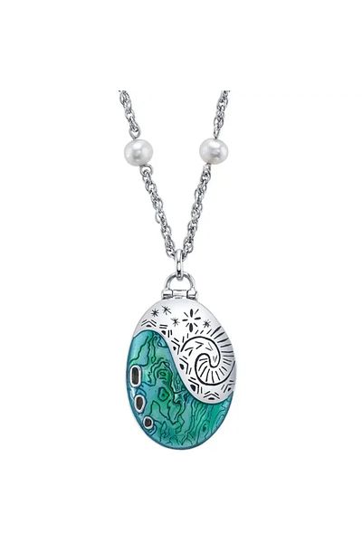 Choice green In Stock Moana 2 Necklace Movie Peripheral Creative Ocean Shape Accessories for Boys and Girls
