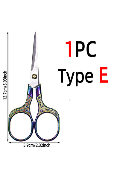 Choice مقص واحد E، مقص واحد من الفولاذ المقاوم للصدأ، أداة ربط الذباب، خيط من...