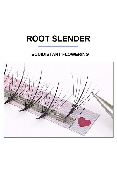 Choice 10mm 0.07mm C New 7D C/D Curl Eye Lashes Handmade Premade Volume Fans W Eyelash Extensions Natural I