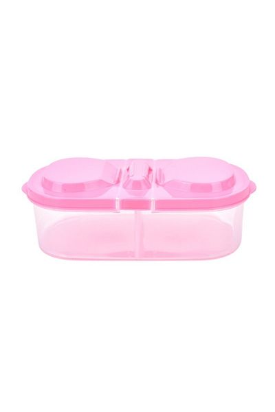Choice Pink Portable Plastic Protector Case Container Trip Outdoor Lunch Fruit Food Lunch Box Storage Holde