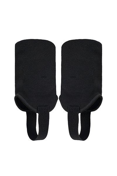 loogdeel S Black Loogdeel 1Pair EVA Ankle Brace Anticollision Shield Protector Dual Sided Pads Soccer Footbal
